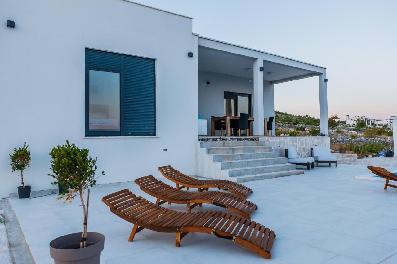 Villa Zlatno Sunce In The Hills Near Trogir Vrsine Екстер'єр фото